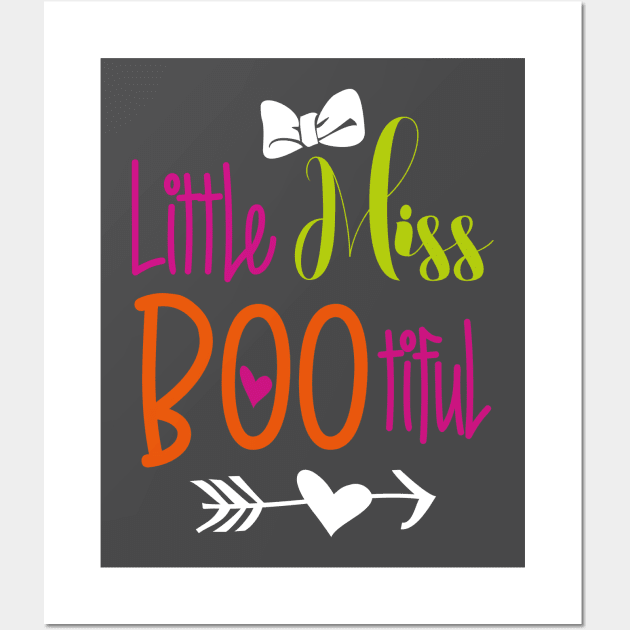 Little Miss BOOtiful Wall Art by danydesign